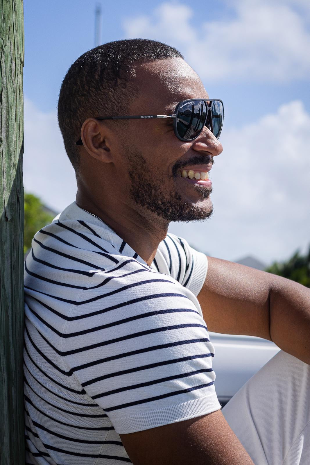 Bahama Lux Carbon Fiber “Eyecon” Aviator