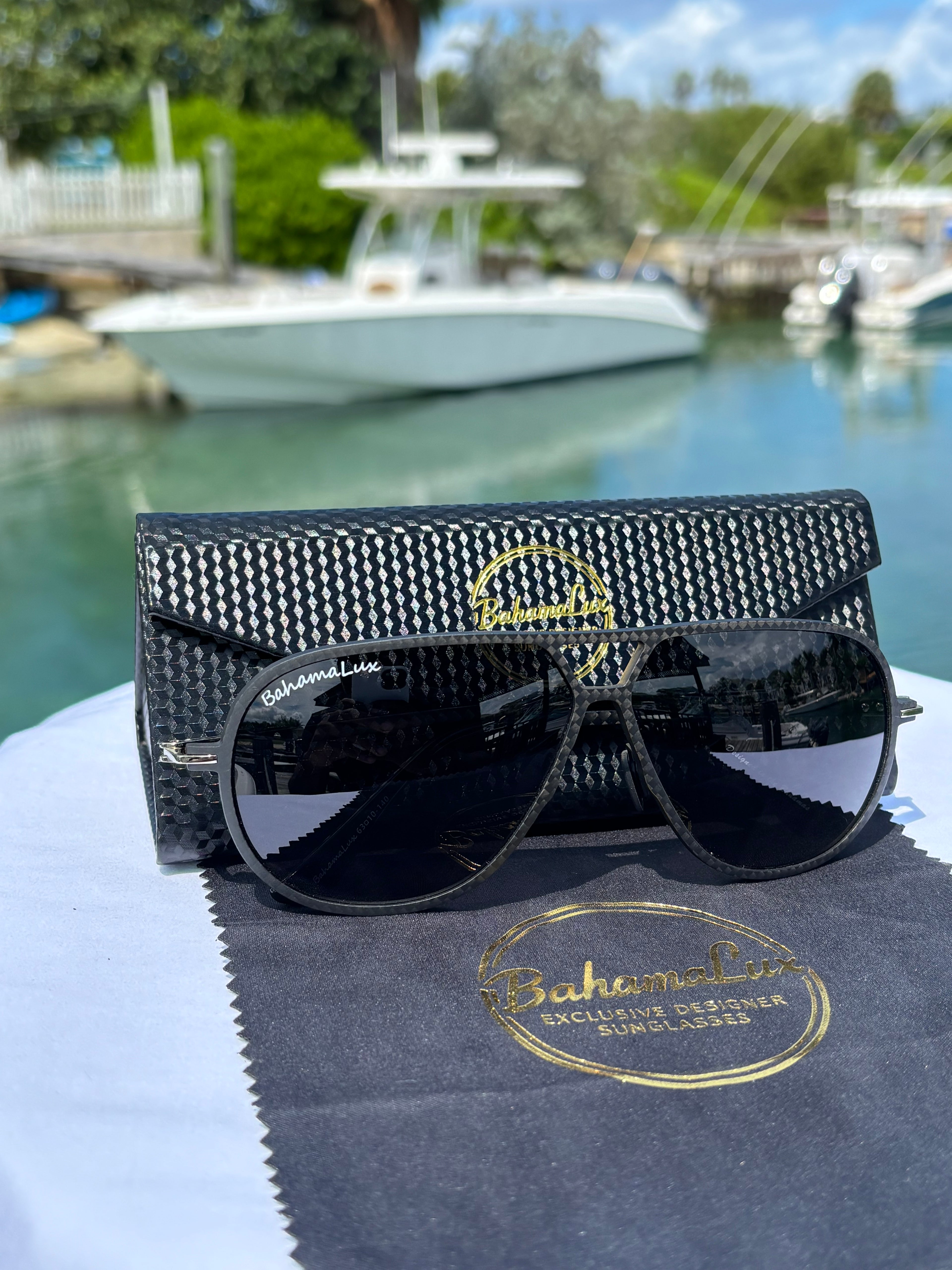 Bahama Lux Carbon Fiber “Eyecon” Aviator