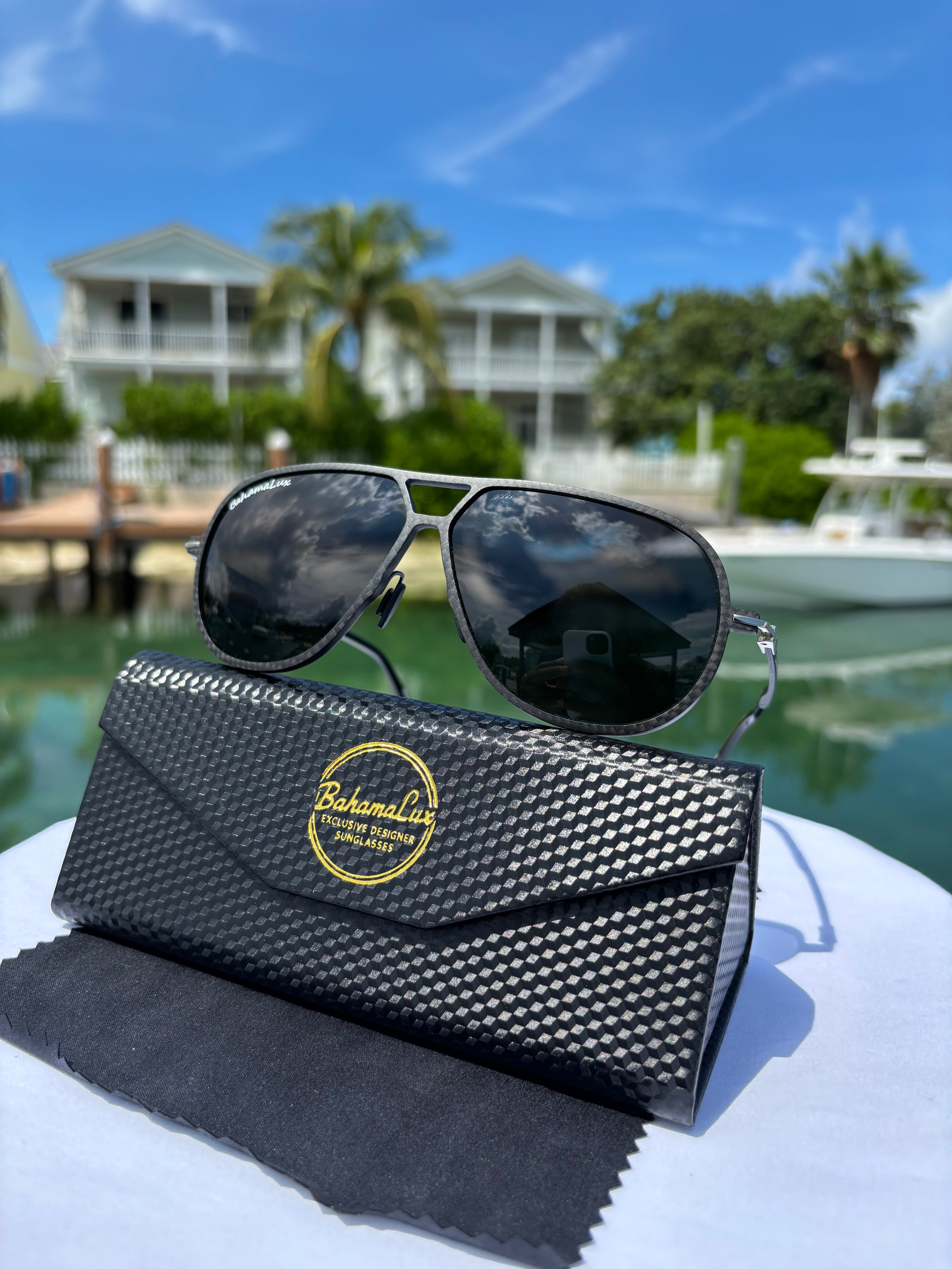 Bahama Lux Carbon Fiber “Eyecon” Aviator